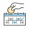 Extra amortization icon