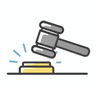 Auction gavel icon