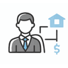 Mortgage brokers icon