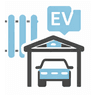 Infrastructure and utilities icon