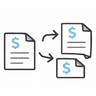 Replacing unsecured debt icon