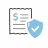 Tax deduction icon